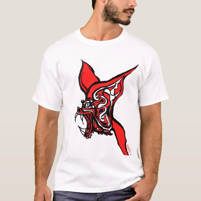 Camiseta Bastão de vampiro (Frente)