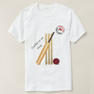 Camiseta Bastão e grilo de Trinidad and Tobago da bola