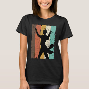 Camiseta Bastão Retro Maestro Regente de Coro Orquestra Vin