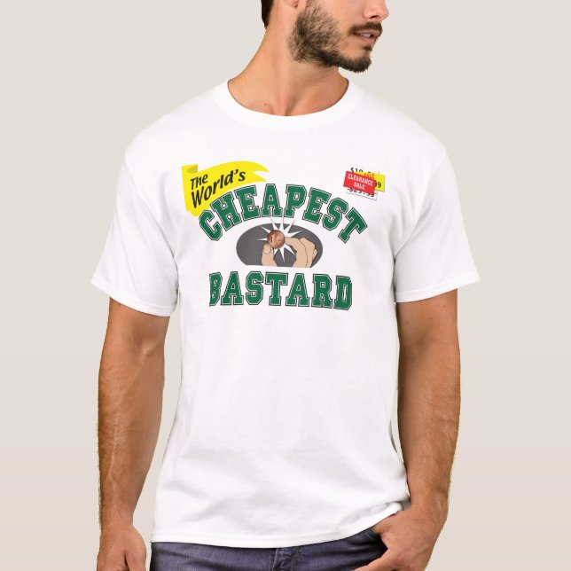 Camiseta Bastardo barato (Frente)