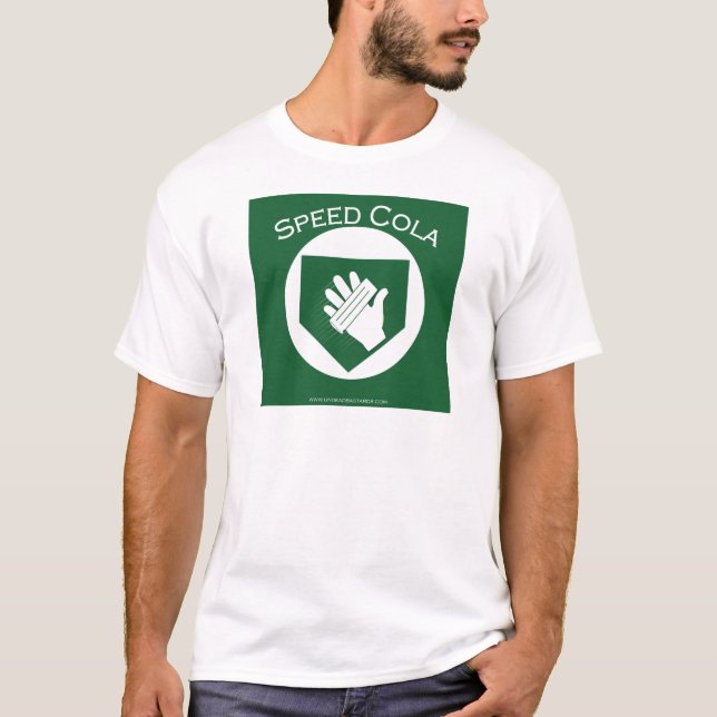 Camiseta bastardos da cola da velocidade (Frente)