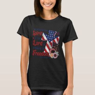 Camiseta Bastões de hóquei da bandeira dos EUA Orgulho amer