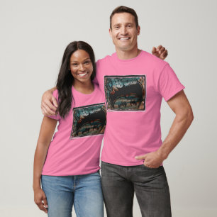 Camiseta Bastões estrelados Camo