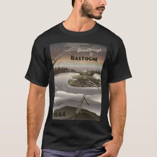 Camiseta Bastogne 1944 - Battle of the Bulge Travel Poster 