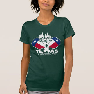 Camiseta Bastrop Pickleball, Texas (camisas escuras) T-Shir