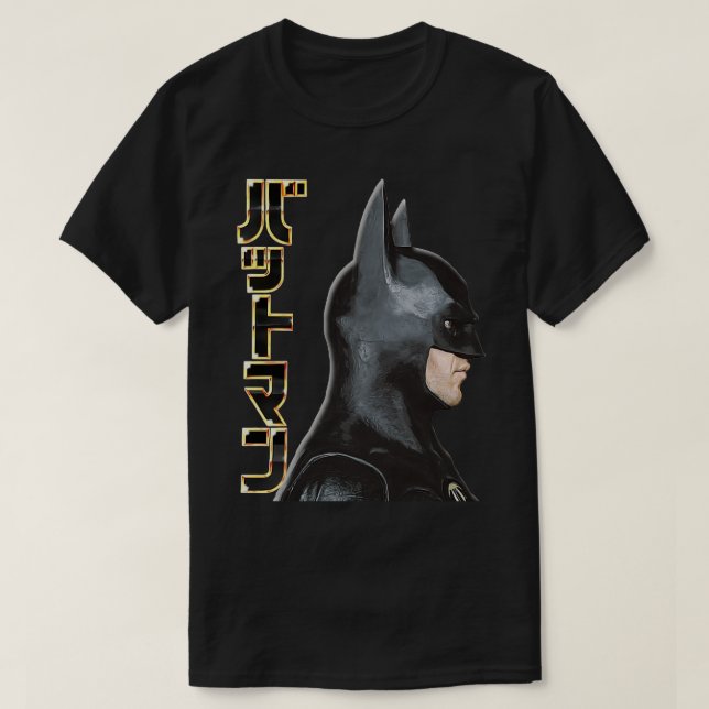 Camiseta bat 1989 Japonês (Frente do Design)