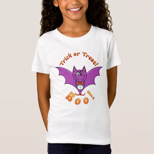 Camiseta Bat com um Bowtie - Classe Nunca (Frente)