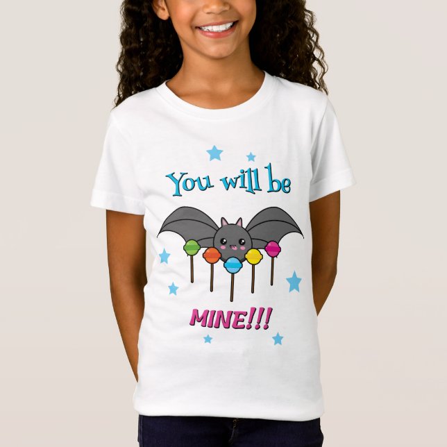 Camiseta Bat Craving Lollipops - Você Será Meu (Frente)
