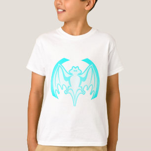 Camiseta Bat Cyan Inv The MUSEUM Zazzle Gifs