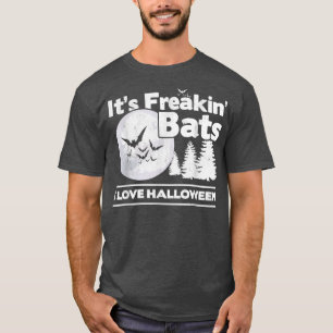 Camiseta Bat É Freakin Bats I Love Halloween