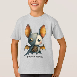 Camiseta Bat - Fang-tom do Personalizado da Ópera