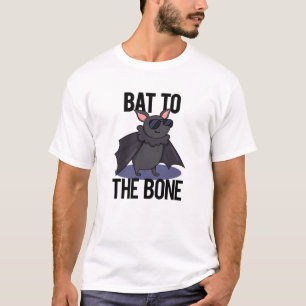 Camiseta Bat To Bone Funny Animal Pun