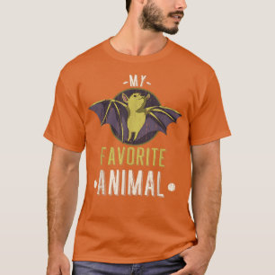 Camiseta Bat Voador Cugado, Amante de os animais, assustado