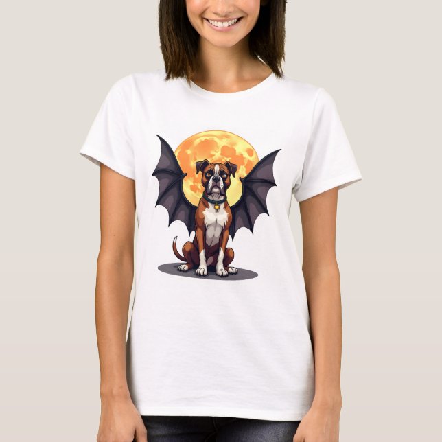 Camiseta Bat Wings Boxer (Frente)