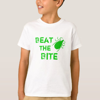Camiseta Bata a doença de Lyme da mordida