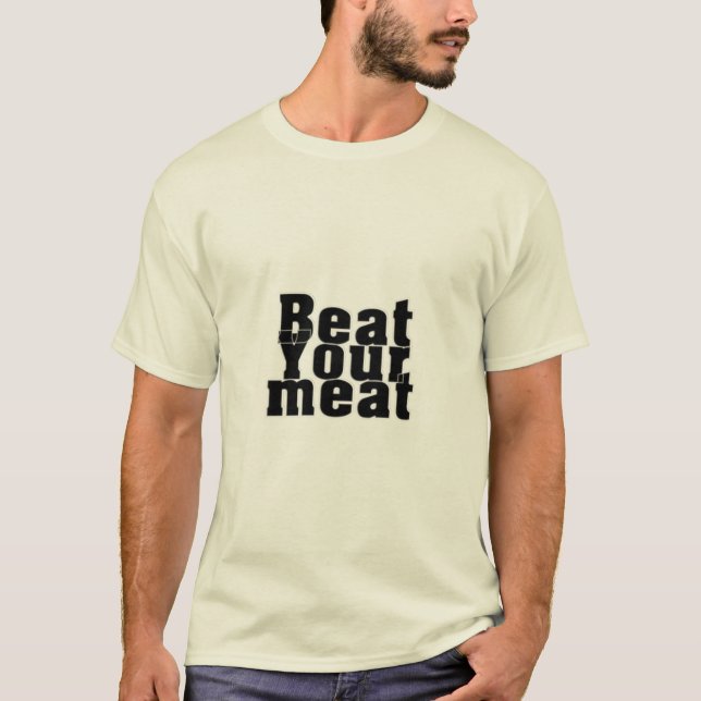 Camiseta Bata na tua carne (Frente)