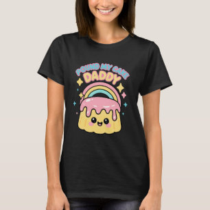 Camiseta Bata No Meu Bolo Papai Constrangedor Inapropriado 