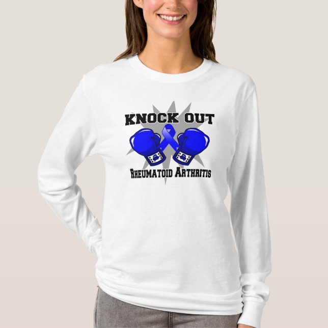 Camiseta Bata para fora a artrite reumatóide (Frente)