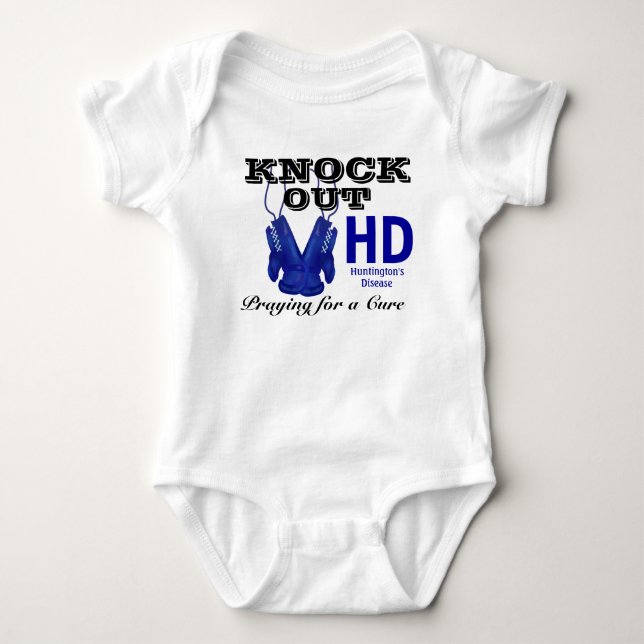 Camiseta Bata para fora a consciência da doença de (Frente)