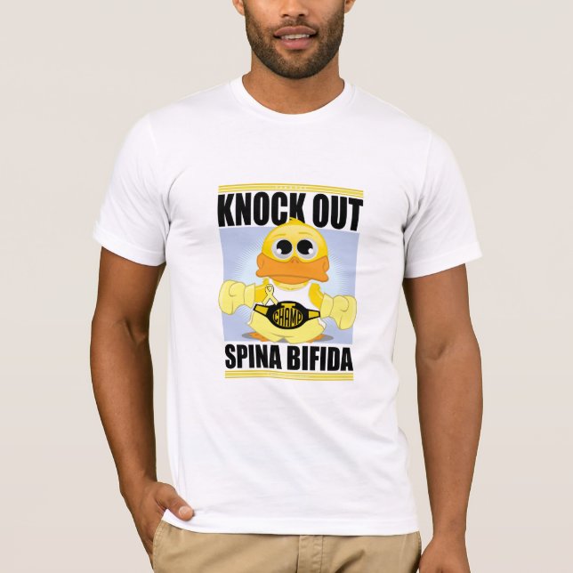 Camiseta Bata para fora Spina Bifida (Frente)