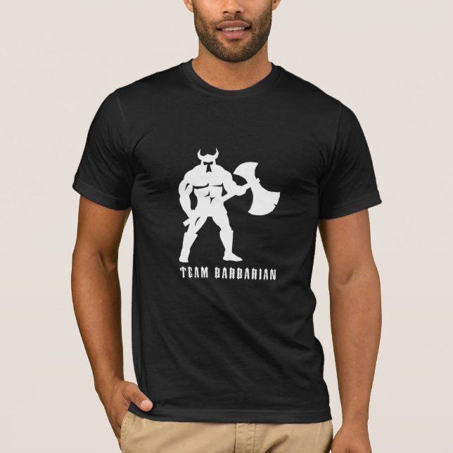Camiseta Batalha Ax Barbarian (Frente)