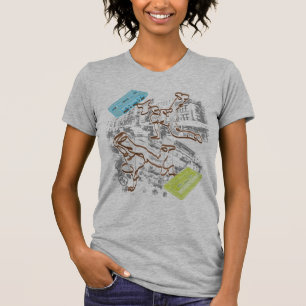Camiseta batalha da gaveta do B-menino (cinzas)