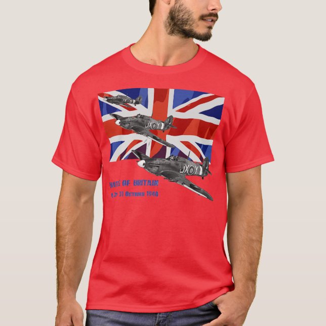 Camiseta Batalha da Grã-Bretanha Luftschlacht um England (Frente)