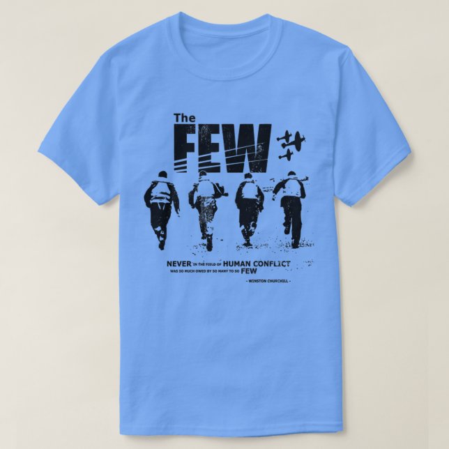 Camiseta Batalha da Grã-Bretanha Poucos aflitos  (Frente do Design)