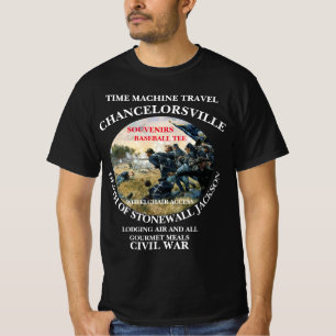 CAMISETA BATALHA DA MÁQUINA DO TEMPO DE CHANCELORSVILLE