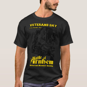 Camiseta Batalha da Operação Arnhem Market Garden 1944
