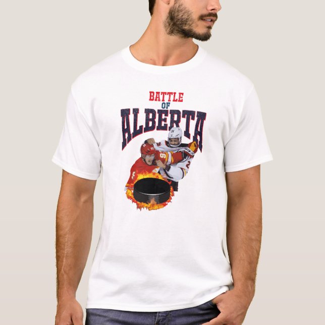 Camiseta Batalha De Alberta - Esportes De Combate Ao Hóquei (Frente)