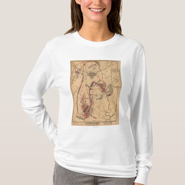 Camiseta Batalha de Gettysburg 4 (Frente)
