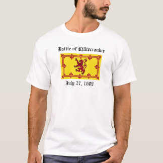 Camiseta Batalha de Killiecrankie