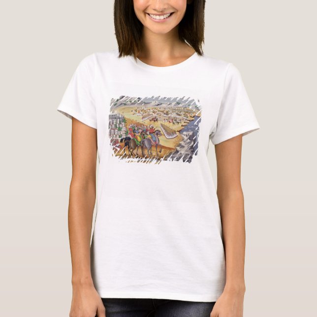 Camiseta Batalha de Langada e Compoti em 1821, do Pi (Frente)