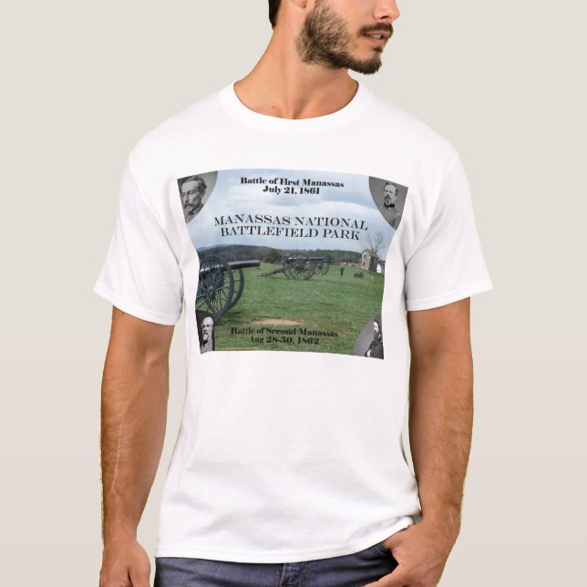 Camiseta Batalha de Manassas (Frente)