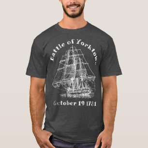 Camiseta Batalha de Yorktown Guerra Revolucionária Britân