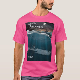 Camiseta Batalha Do Atlântico 1942 - Viagem Submarino Pos