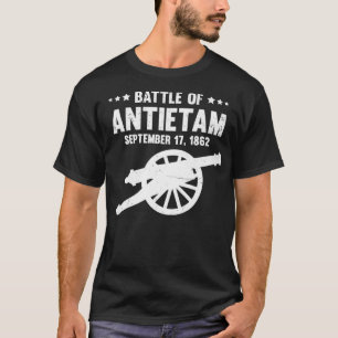 Camiseta Batalha do Campo de Batalha da Guerra Civil Antiet