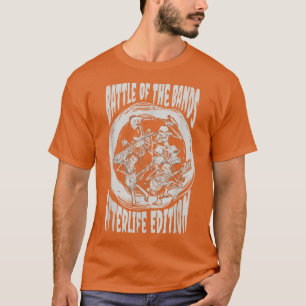 Camiseta Batalha Do Esqueleto Da Edição De Pós-Vida Das Ban