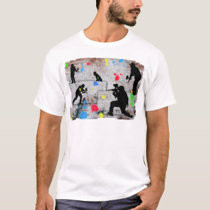 Camiseta Batalha do Paintball