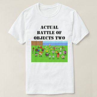 Camiseta Batalha do t-shirt dos objetos