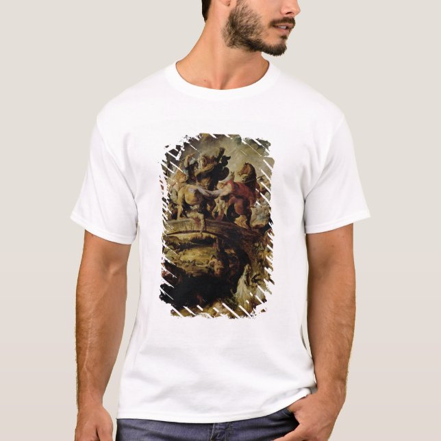 Camiseta Batalha dos Amazons e dos gregos, c.1617 (Frente)