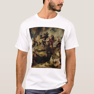 Camiseta Batalha dos Amazons e dos gregos, c.1617
