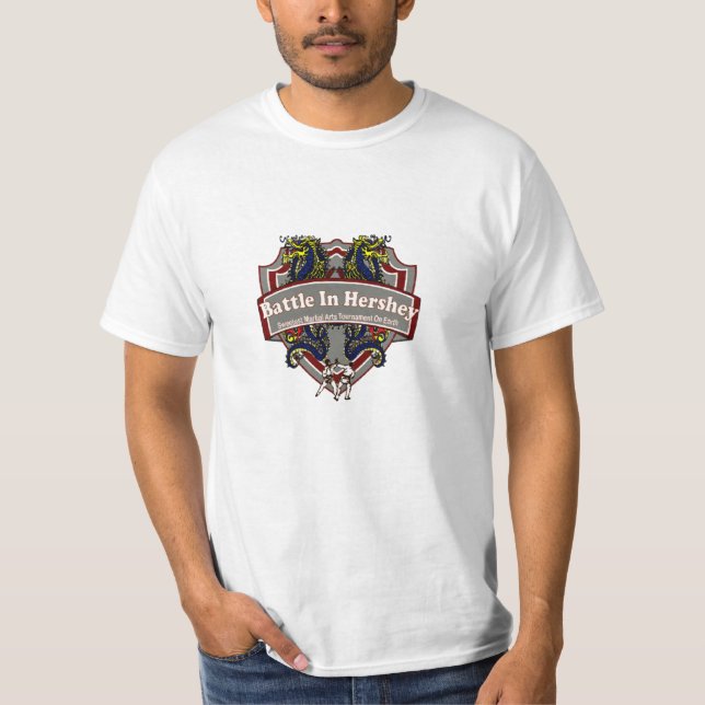 Camiseta Batalha em Hershey T shirt (Frente)