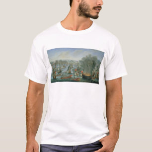 Camiseta Batalha naval com a frota espanhola