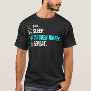 Camiseta Batalha Royale Coma Sono Janto Galinha Repito Home
