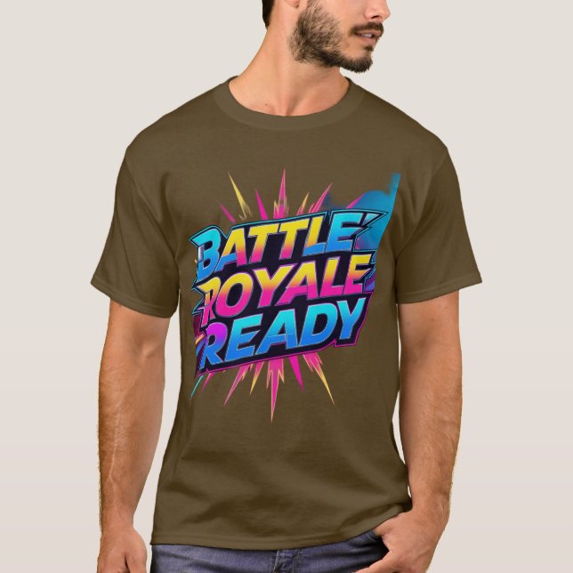 Camiseta Batalha Royale Pronta (Frente)