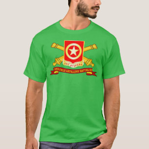 Camiseta Batalhão de Artilharia de Campo 48 w Br Ribbon