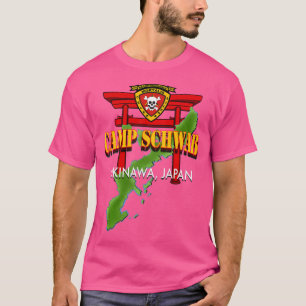Camiseta Batalhão de Reconhecimento 3D Camp Schwab Okinawa