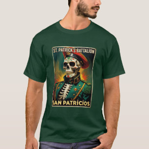Camiseta Batalhão de São Patrício San Patricios Irlandês Me